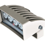 LED Infrarot Scheinwerfer, 850nm, 60°, 40m, IP66/67, 12-24VDC/24VAC