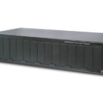 Medienkonverter Rack, 15 Slots, 19", 2,4HU, 230VAC