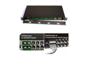 19" Rack Mount Chassis, 32 Port , Video Hub, 24VAC, 1HE