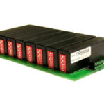 8 Kanal aktive UTP Empfänger Karte, 900m, 1800m mit aktiven Sendern