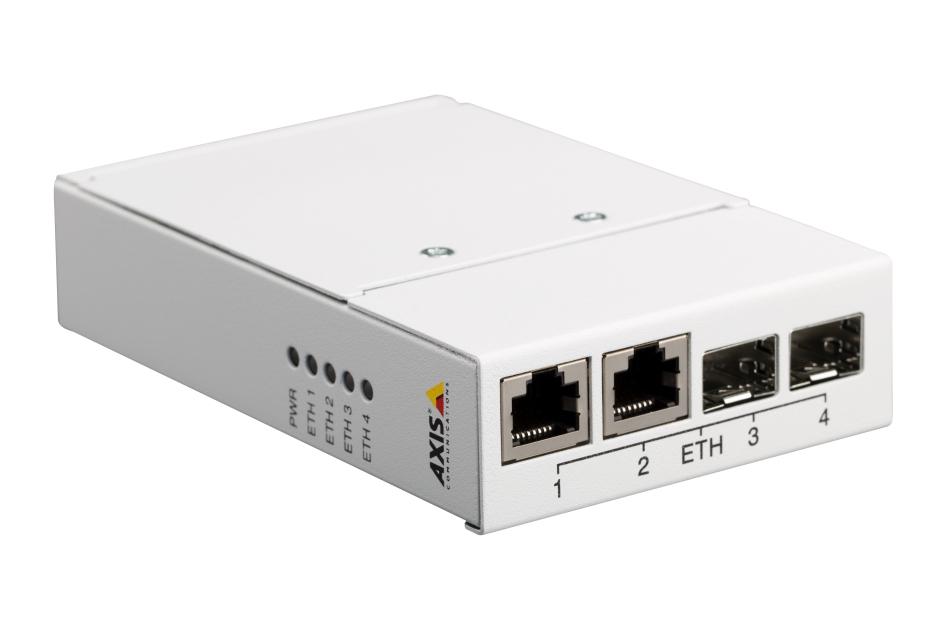 Ethernet Medienkonverter, 2x 10/100Mbps RJ45, 2x 100/1000Mbps SFP
