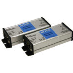 Ethernet Extender, bis zu 300m über Zweidraht, 1x 100BaseT- Port, TX/RX-Set, PoE