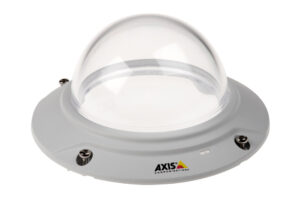 Kuppelgehäuse für Überwachungskameras von Axis Communications.
