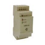 Bild eines beige-farbenen elektronischen Geräts mit der Aufschrift "AMR2-24".