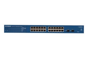 Gigabit Switch, L2, 24 Ports smart managed, 2xSFP, lüfterlos