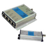 Ethernet, PoE Extender, Koax, 4 Port, Erweiterung um 500m, Set bestehend aus TX und RX