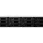 Expansionseinheit, 12-Bay, ohne HDD, Hotswap, eSATA, für Synology NAS, 19", 2HE, 2x PSU