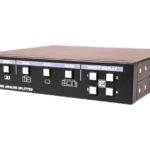 Quad Splitter, 1920x1080, FBAS, AHD, TVI, CVI Eingang / FBAS, HDMI, VGA Ausgang