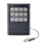 LED Infrarot Scheinwerfer, 25W 940nm, 10x10°, 35x10°, 60x25°, IP66, 24V, PoE, IP-Steuerung