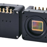 1,76" CoaXPress Kamera, S/W, 12 Megapixel, 180fps, F-Mount, Anschluss hinten