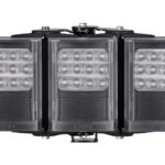 LED Infrarot Scheinwerfer, 850nm, 10x10°, 35x10°, 60x25°, 260m