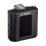 Ein Bosch-Lidar-Sensor in Schwarz mit Logo auf der Vorderseite.