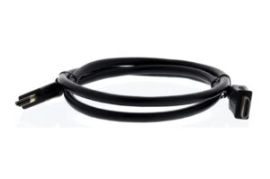 High Speed HDMI Kabel mit Ethernet 4K 60Hz, A-A St-St, 1m, schwarz