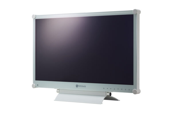 24” (61cm) LCD Monitor, 24/7, 1920x1080, HDMI, DVI-D, VGA, DisplayPort, Audio, weiß