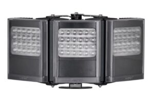 LED Infrarot-Scheinwerfer, pulsed, 66W, bis 660W, 850nm, 72 LEDs, variable Linse