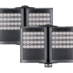 LED Infrarot-Scheinwerfer, pulsed, 88W, bis 880W, 850nm, 96 LEDs, variable Linse