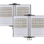 LED Weißlicht Scheinwerfer, pulsed, 44W, bis 440W, 96 LEDs