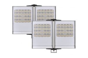 LED Weißlicht Scheinwerfer, pulsed, 44W, bis 440W, 96 LEDs