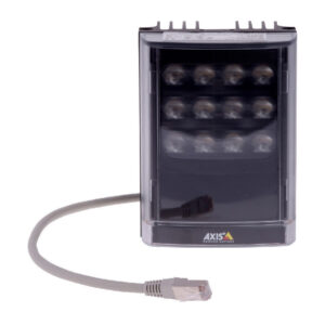 LED Infrarot Scheinwerfer, 850nm, 10-120°, austauschbare Linsen, PoE, 20W, IP66, IK09