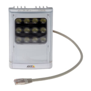 LED Weißlicht Scheinwerfer, 6000K, 10-120°, austauschbare Linsen, PoE, 25W, IP66, IK09
