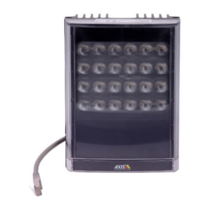 LED Infrarot Scheinwerfer, 850nm, 10-120°, austauschbare Linsen, PoE, 49W, IP66, IK09
