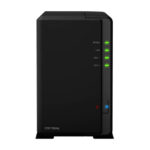Network Attached Storage, 2-Bay, Hotswap, ohne HDD, GBit LAN, 3x USB, SD-Slot