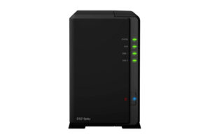Network Attached Storage, 2-Bay, Hotswap, ohne HDD, GBit LAN, 3x USB, SD-Slot