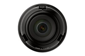Kameralinse in Nahaufnahme mit der Beschriftung "5 MP 3.7 mm".