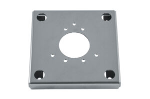 Gegenplatte, aus rostfreiem Stahl, AISI 316L