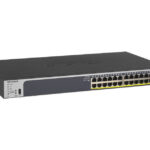 Gigabit Switch, L2, 28 Ports smart managed, PoE+, 190W, 4xSFP