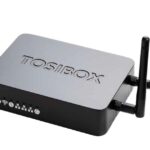 TOSIBOX Lock 150, Hardware für Ferneinwahl, Netzkabel mit EU Stecker