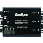 Videosignalverteiler, 1x Eingang, 4x Ausgang, AHD, CVI, TVI, Composite