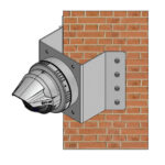 Eckbefestigung, für FLIR SAROS