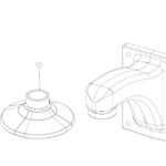 Pendant Mount Kit, für FLIR SAROS