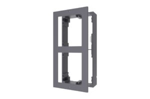 Einbaurahmen, Unterputz, 2 Module, schwarz, für Hikvision Intercom