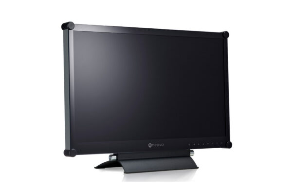 22” (54cm) LCD Monitor, 24/7, 1920x1080, HDMI, DVI-D, VGA, DisplayPort, FBAS, schwarz