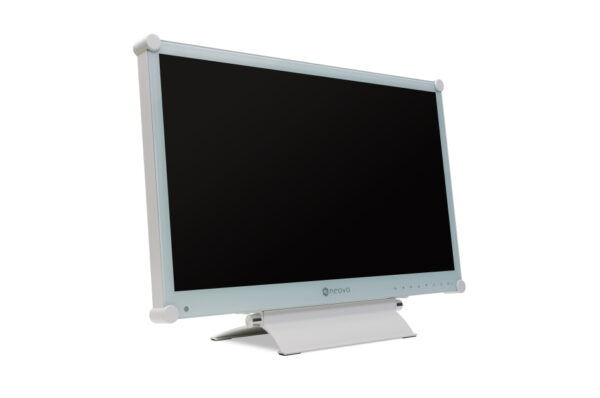 22” (54cm) LCD Monitor, 24/7, 1920x1080, HDMI, DVI-D, VGA, DisplayPort, FBAS, weiß