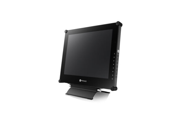 15” (38cm) LCD Monitor, 24/7, 1024x768, FBAS, VGA, DVI, DisplayPort, ext. Netzgerät