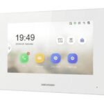 Netzwerk Innensprechstelle, 7" Touchscreen, WLAN, TF Card, 8x AlarmIn, 2x AlarmOut, weiß