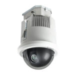 Überwachungskamera in Kuppelform von Bosch.