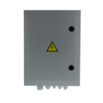 Kamera Anschlusskasten für Videoüberwachung mit Steckdose FI/LS, 400x300x210mm