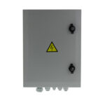 Kamera Anschlusskasten für Videoüberwachung mit Steckdose Blitzschutz, 400x300x210mm