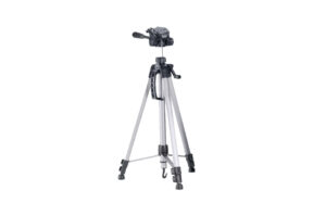 Dreibeinstativ 1/4 Zoll, Alu Arbeitshöhe 67,5 - 184,5 cm, Kugelkopf, 3D Neiger, Tasche