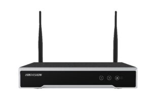 Netzwerk Video Rekorder, 4 IP Kanäle, 50Mbps, H.265, 12VDC, bis 4MP, HDMI, ohne HDD, WLAN