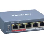 Ethernet Switch, smart managed 5x RJ45, PoE 60W, 48VDC