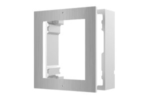 Einbaurahmen, Aufputz, 1 Modul, Edelstahl, für Hikvision Intercom
