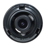 Eine Nahaufnahme einer Kamera mit einem 2MP 3,6mm Objektiv.