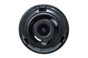 Eine Nahaufnahme einer Kamera mit einem 2MP 3,6mm Objektiv.