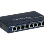 Unmanaged Switch, 8 Gigabit Ports, Externes Netzteil, lüfterlos
