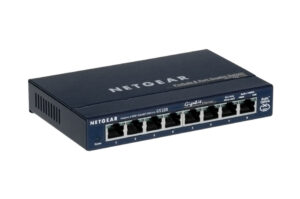 Unmanaged Switch, 8 Gigabit Ports, Externes Netzteil, lüfterlos